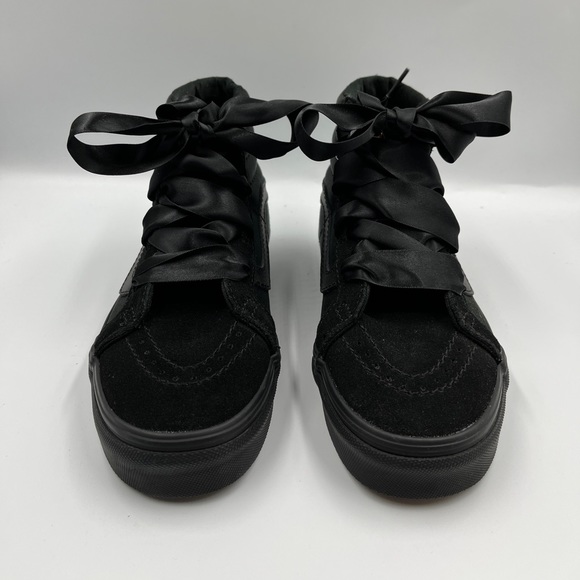 Vans Sk8-Hi Size 5 Women’s “Ballerina“ Black - Picture 2 of 6